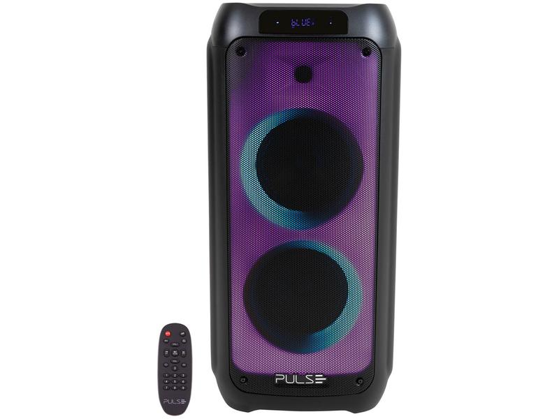 Caixa de Som Pulse FlameBox Double Bluetooth - Portátil 800W USB